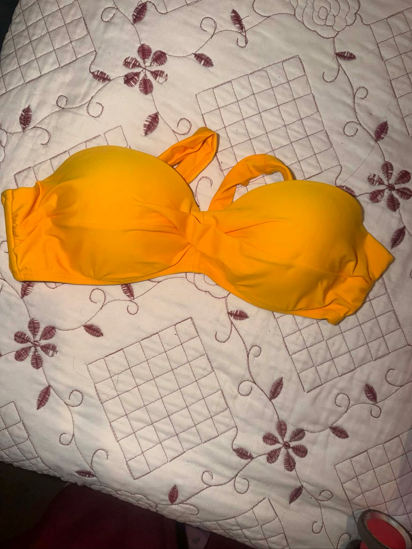 Soutien de biquíni amarelo primark